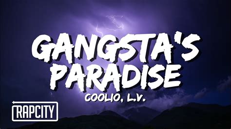 lv gangsta paradise|gangsta's paradise original song.